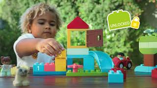 Introduce toddlers to their first big LEGO® DUPLO® playset [upl. by Harcourt856]