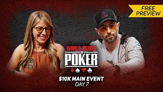 WSOP Main Event Day 7 with Kristen Foxen amp Brian Rast PREVIEW [upl. by Maiah]