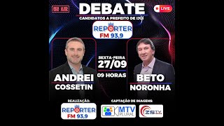 Eleições 2024  Debate candidatos a prefeito  IjuiRS  Andrei Cossetin e Beto Noronha [upl. by Ibrek374]