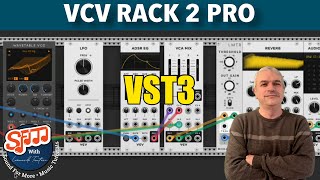 VCV RACK 2 Pro Virtual Modular Synth PCMACLINUX  Tutorial 2 Running as a VST3 PRO VERSION [upl. by Illoh]