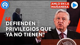 López Obrador difunde lista de sueldos de periodistas críticos de su gobierno [upl. by Aizek]