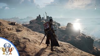 Assassins Creed Origins  I Can See My House From Here  Climb to the Top of Black Desert Mountain [upl. by Hertz]