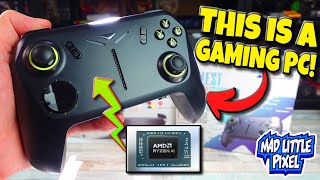 I Cant BELIEVE This EXISTS Portable Gaming PC Built Into A Controller TECNO Pocket Go Review [upl. by Trudy]