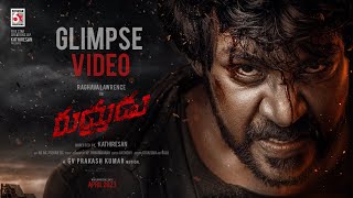 Rudhurudu  Official Glimpse Telugu  Raghava Lawrence  Sarath Kumar  GV Prakash  Kathiresan [upl. by Dieball]