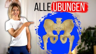 Bei Schmerzen an der Hüfte ALLE Übungen bis 2024 in einem Video [upl. by Ekihc]