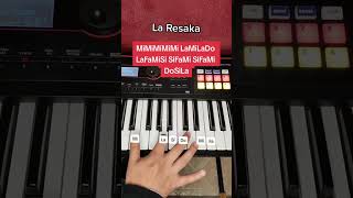 La resaka piano tutorial fácil punteo pianotutorial laresaka cumbia [upl. by Knowles]