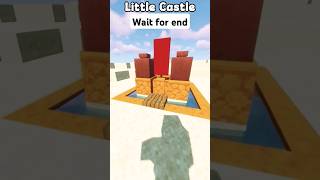 minecraft easy castle tutorial minecraft shorts gamerzunlimited build tutorial [upl. by Jory]