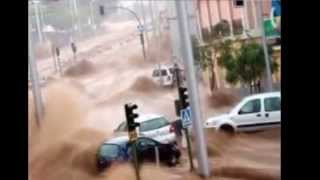 Inundaciones santa cruz de tenerife islas canarias españa [upl. by Forkey15]