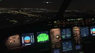 Landing at Amsterdam Schiphol Airport EHAM MSFS pilots perspective [upl. by Aryamoy]