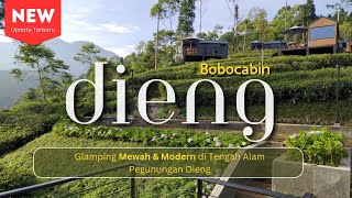 Glamping Mewah amp Modern di Tengah Alam Pegunungan Dieng  Bobocabin Dieng Wonosobo [upl. by Anayek]