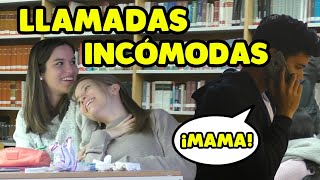 🎵 TONOS de LLAMADA DIVERTIDOS en la BIBLIO 🎵  Broma cámara oculta [upl. by Anahgem830]