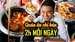 Du lịch ẩm thực Huế 3 QUÁN ĂN 70 NĂM chỉ bán 2 tiếng mỗi ngày [upl. by Glynias]