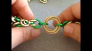 Tutorial Chainmaille  maglia a grappolo e idee per creazioni  orecchini bracciale bracelet [upl. by Yhtur]