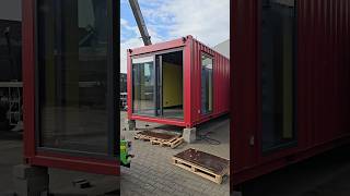 40 ft container widened to 3m L22XL Flexicube redhouse containerhouse [upl. by Laraine447]