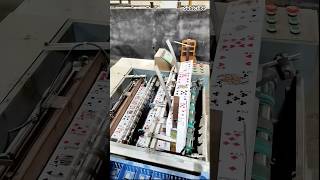 Fast production process of playing cards machine tools shorts [upl. by Vince]