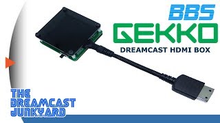 A Quick Look At The Beharbros Gekko Dreamcast HDMI Box [upl. by Chelsea]