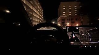 FSD new update Tesla Downtown El Paso night drive parallel park [upl. by Tallia561]