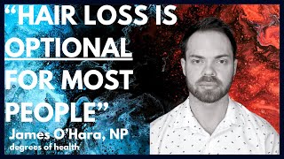 James OHara NP  Hair Loss Hormones and Health Optimisation [upl. by Mizuki]