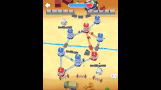 Tower War  Lv 15 Vs Lv 50  Very Quick Win towerwargame towerdefense [upl. by Enilarac]