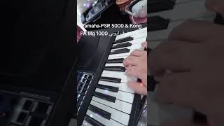 YamahaPSR 5000 amp Kong PA Mg 1000 ايقاع دفوف [upl. by Eixirt]