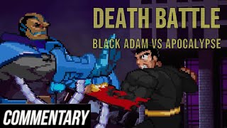 Blind Reaction Death Battle  Black Adam vs Apocalypse [upl. by Nilad]