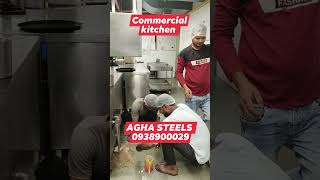 Commercial kitchen stainless Steel work [upl. by Ruben]