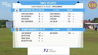 Seaham Harbour CC 1st XI v Gateshead Fell CC 1st XI [upl. by Madea]