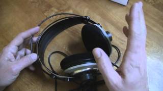 Review  AKG K 242 HD High Definition Headphones [upl. by Lori265]