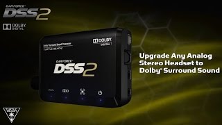 Turtle Beach Ear Force DSS2  51 Channel Dolby® Surround Sound Processor  FEATURES [upl. by Feenah]