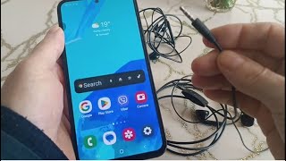 Samsung M55 have a headphone jack  How to connect wired headphones to samsung M55 [upl. by Lat]