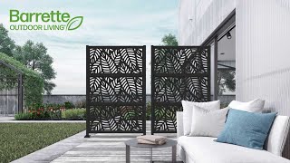 Barrette Outdoor Living Decorative Screen Panels 2023 [upl. by Astred]