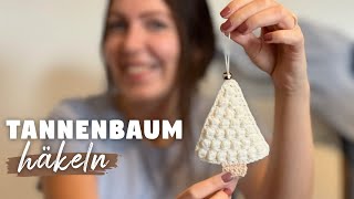 flachen Tannenbaum häkeln mit Büschelmaschen [upl. by Alika]