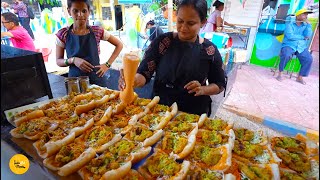 Indias First Tandoori Cheese Vada Pav In Thane Mumbai Rs 40 Only l Mumbai Street Food [upl. by Batish]