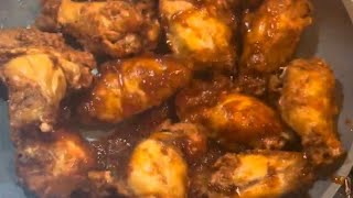 Black bean sauce and Hoi San sauce Chicken wings [upl. by Bollen425]