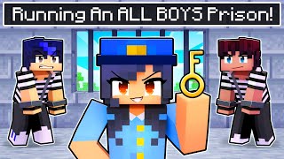 Running a BOYS ONLY Prison in Minecraft [upl. by Ramberg245]