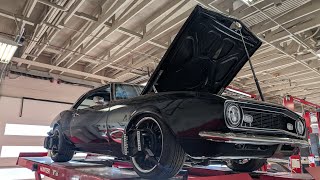 part 2 68 Camaro LS swap by Texas LS Restos in Haslet TX Exotic Custom Alignment [upl. by Marr]