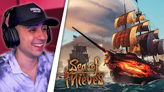 PROBLEMAS en el BARCO con Los Panas en Sea Of Thieves 3 [upl. by Adnana]