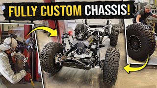 Building A CRAZY 3 Link 4 Link Toyota Chassis From Start To Finish [upl. by Downall352]