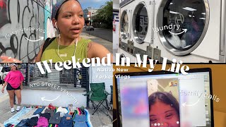 NYC vlog  weekend in my life  my first youtube vlog [upl. by Weinstock]