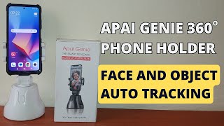 Apai Genie 360° Smart Face amp Object Tracking Phone Holder [upl. by Nezah511]