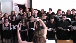 Musicologie à lUniversité Grenoble Alpes  choeur L2 L3 avril 2017 [upl. by Maurise]