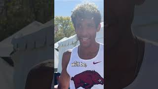 Arkansas DOMINATES PreNationals But Say They Only Went 40 ncaa crosscountry [upl. by Tandy]