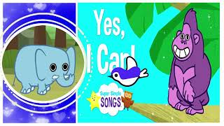 Yes I Can  Animal Song For Children  Super Simple Songs  ACAPELLA [upl. by Greenburg980]