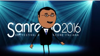 CLAMOROSO AL FESTIVAL DI SANREMO  Parodia Sanremo 2016 [upl. by Hafler]