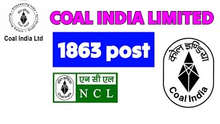 CIL Recruitment 2024  NCL ITI Helper Recruitment 2024 1863 Posts [upl. by Nnalyrehs734]