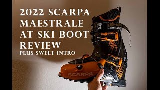 Scarpa Maestrale 2022 Boot Review The ski boot for wide footed folks [upl. by Wehttam]