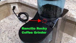 ✅ How To Use Rancilio Rocky Espresso Coffee Grinder Review [upl. by Pallas]