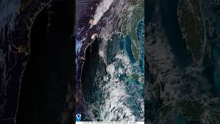 Gulf Of Mexico Oct 31 2024 Weather Timelapse weathertoday happyhalloween [upl. by Lundgren]