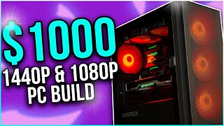 BEST 1000 ALLAROUND PC Build in 2024  Gaming  Productivity amp More  🔥 [upl. by Ehgit]