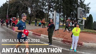 TURCJA  ANTALYA MARATHON 2022  06032022 [upl. by Odarnoc302]